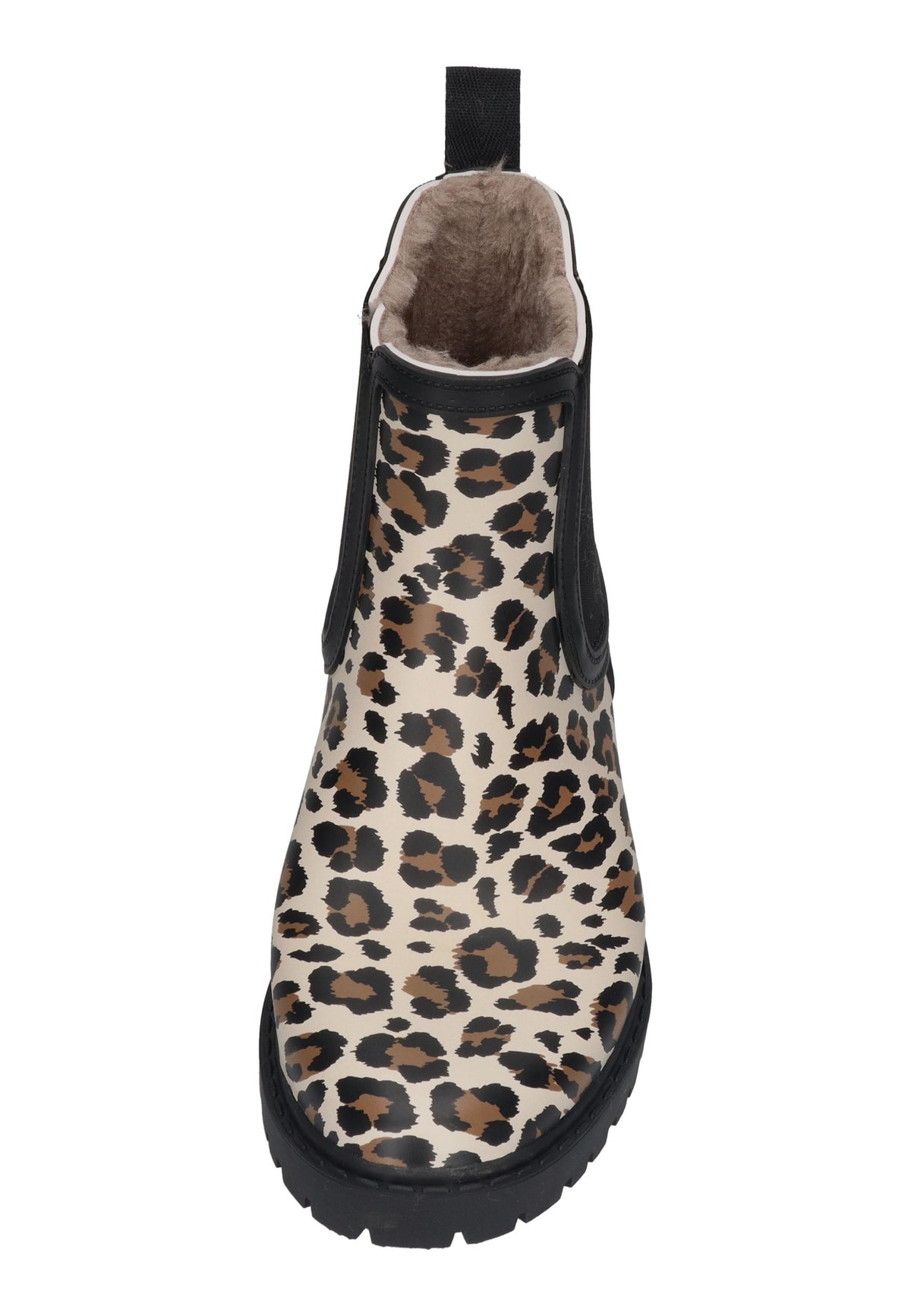 VERBENAS Damen Gummistiefel GAUDI FUR SMOOTH ANIMAL crudo leo