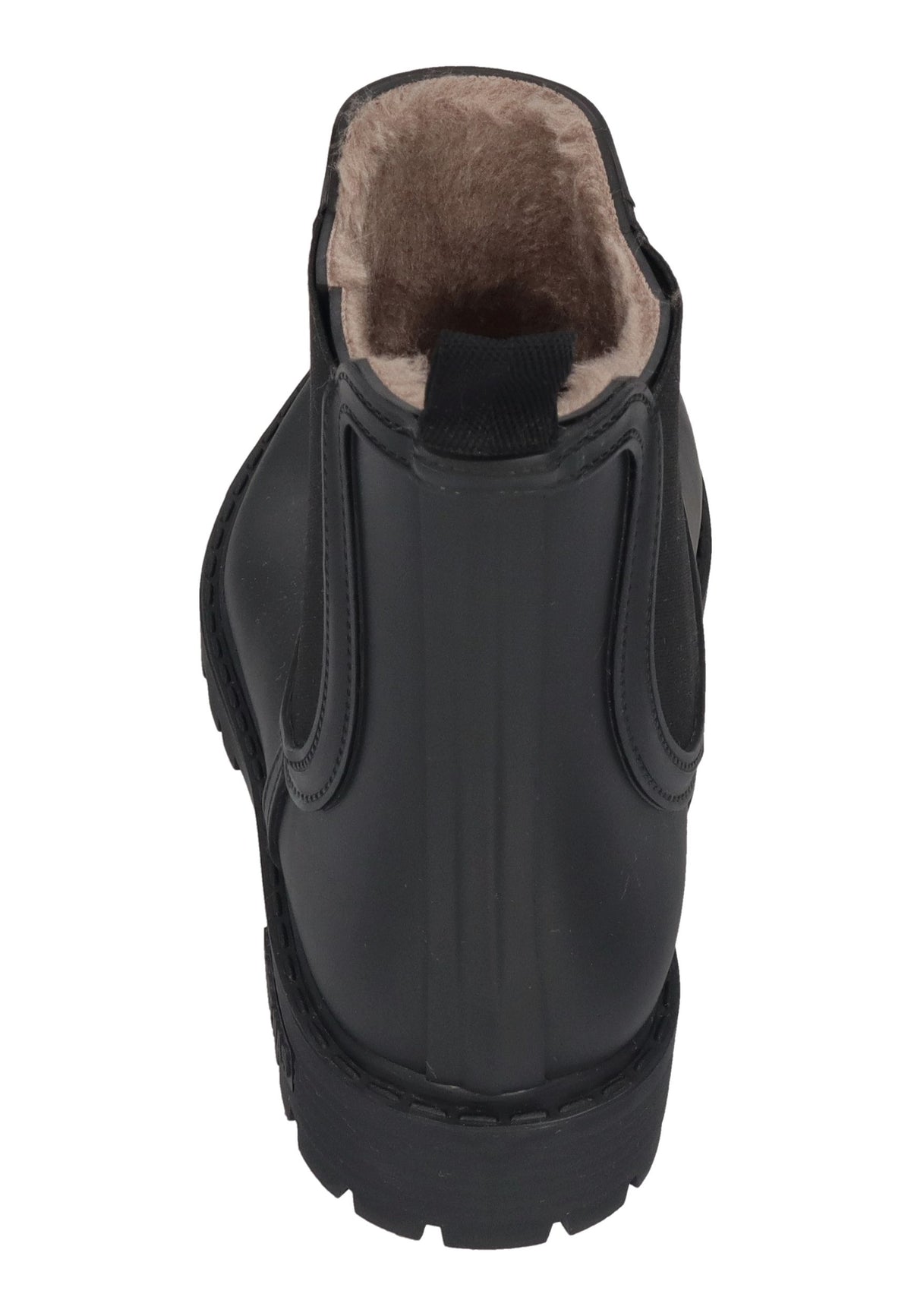 VERBENAS Damen Gummistiefel - GAUDI FUR SMOOTH - black black