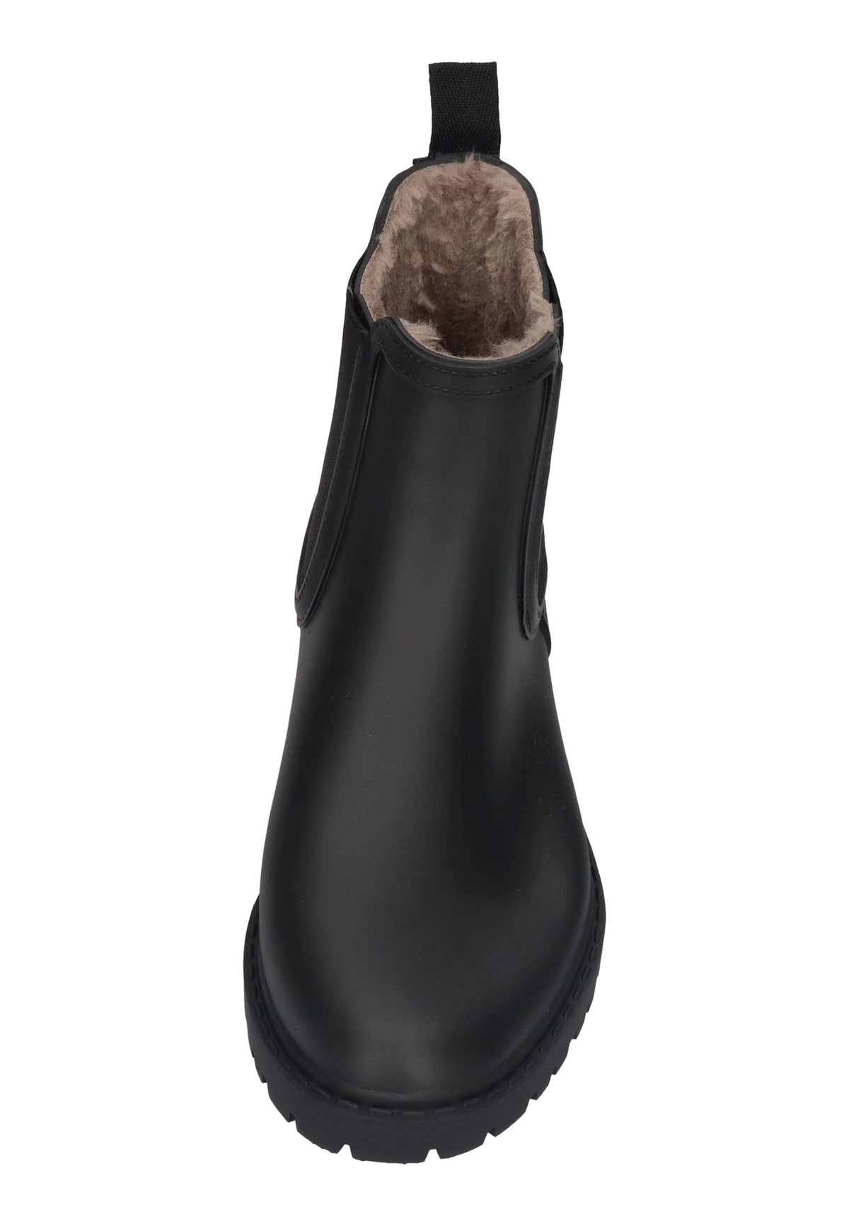 VERBENAS Damen Gummistiefel - GAUDI FUR SMOOTH - black black