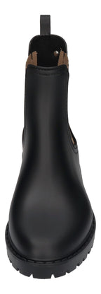 VERBENAS Damen Gummistiefel GAUDI MATE ANIMAL negro leopard