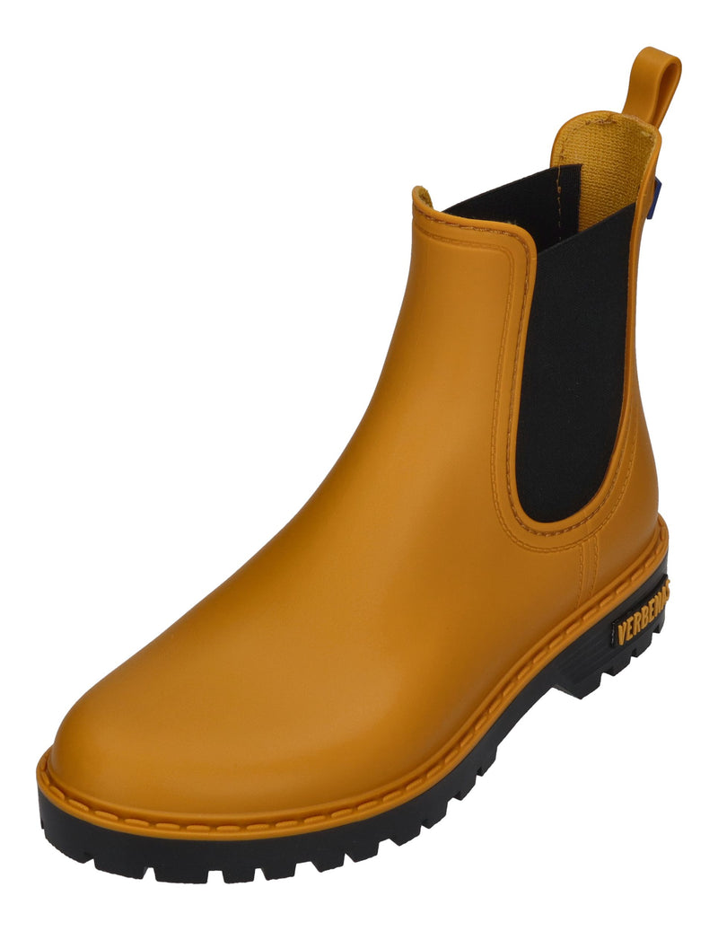 VERBENAS Damen Gummistiefel - GAUDI MATE - ocre negro