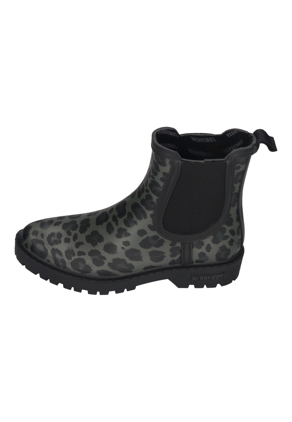 VERBENAS Damen Gummistiefel - GAUDI SMOOTH ANIMAL black leo