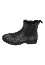 VERBENAS Damen Gummistiefel - GAUDI SMOOTH ANIMAL black leo