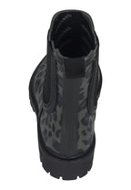VERBENAS Damen Gummistiefel - GAUDI SMOOTH ANIMAL black leo