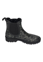 VERBENAS Damen Gummistiefel - GAUDI SMOOTH ANIMAL black leo