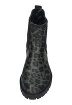VERBENAS Damen Gummistiefel - GAUDI SMOOTH ANIMAL black leo