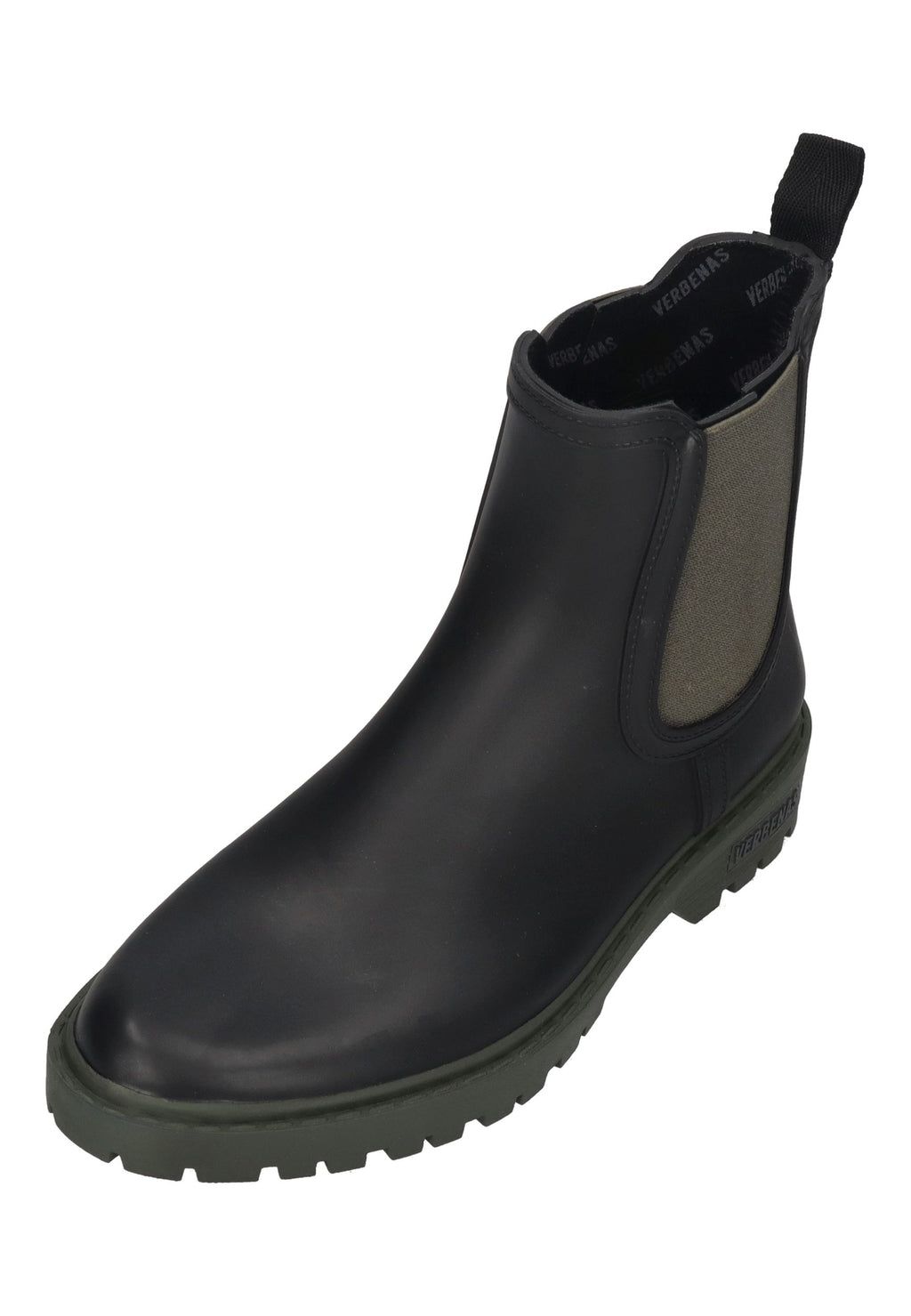VERBENAS Damen Gummistiefel - GAUDI SMOOTH - black khaki
