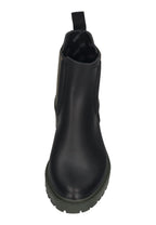 VERBENAS Damen Gummistiefel - GAUDI SMOOTH - black khaki