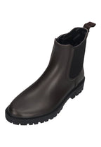 VERBENAS Damen Gummistiefel - GAUDI SMOOTH - brown black
