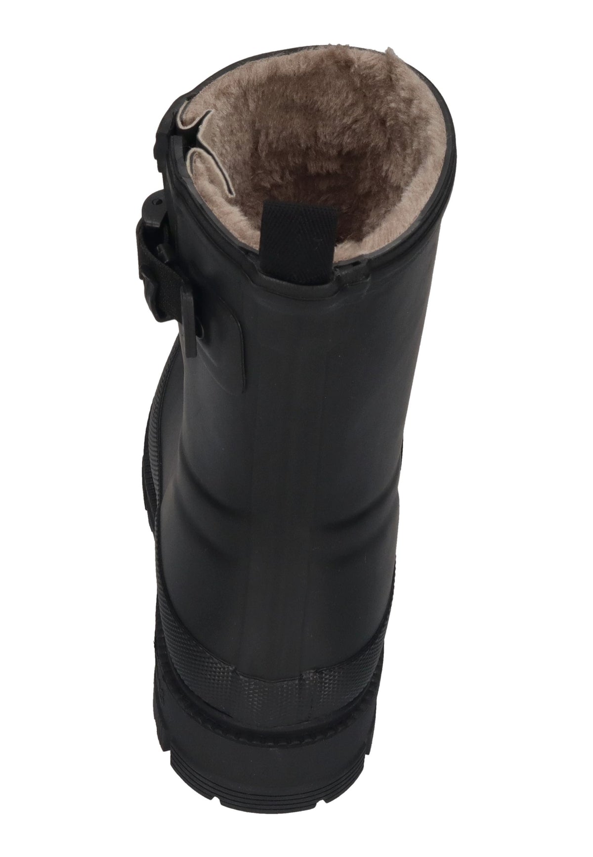 VERBENAS Damen Gummistiefel LINA FUR SMOOTH black black