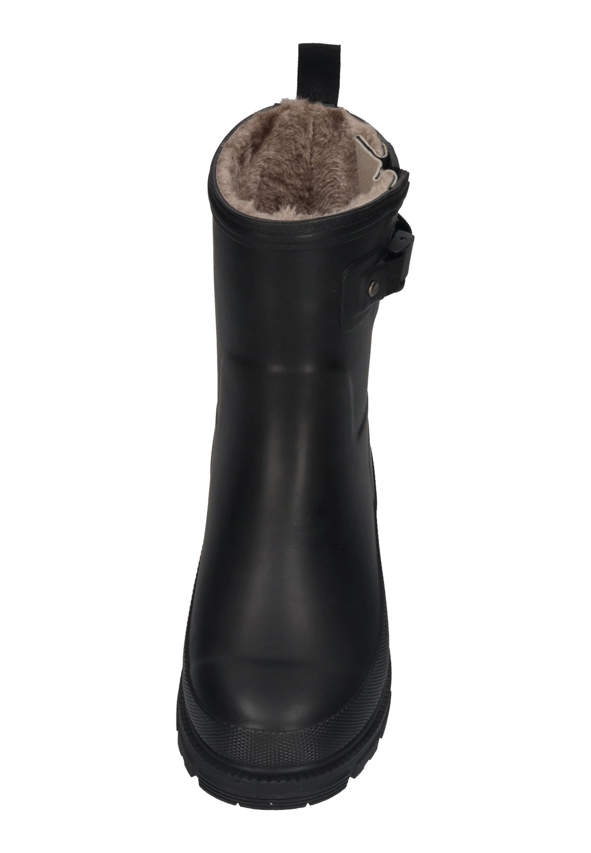 VERBENAS Damen Gummistiefel LINA FUR SMOOTH black black
