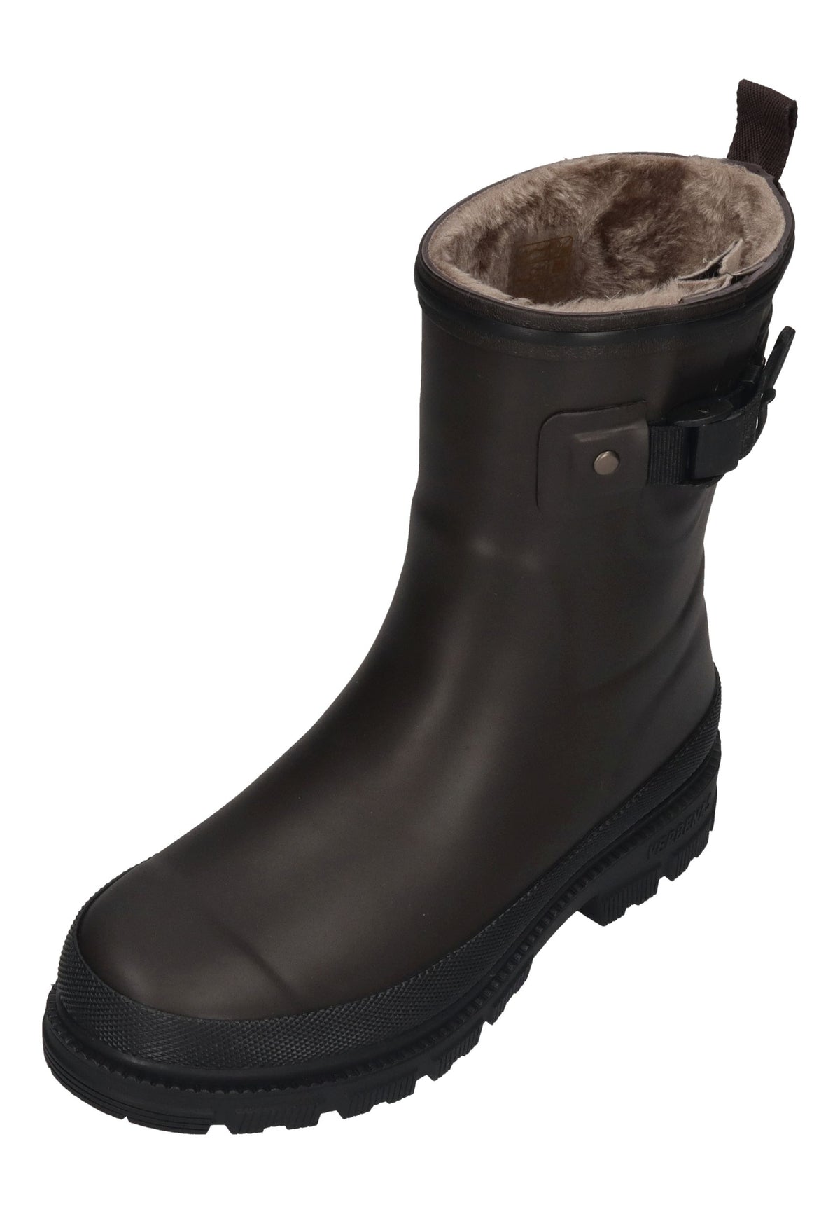 VERBENAS Damen Gummistiefel LINA FUR SMOOTH brown black