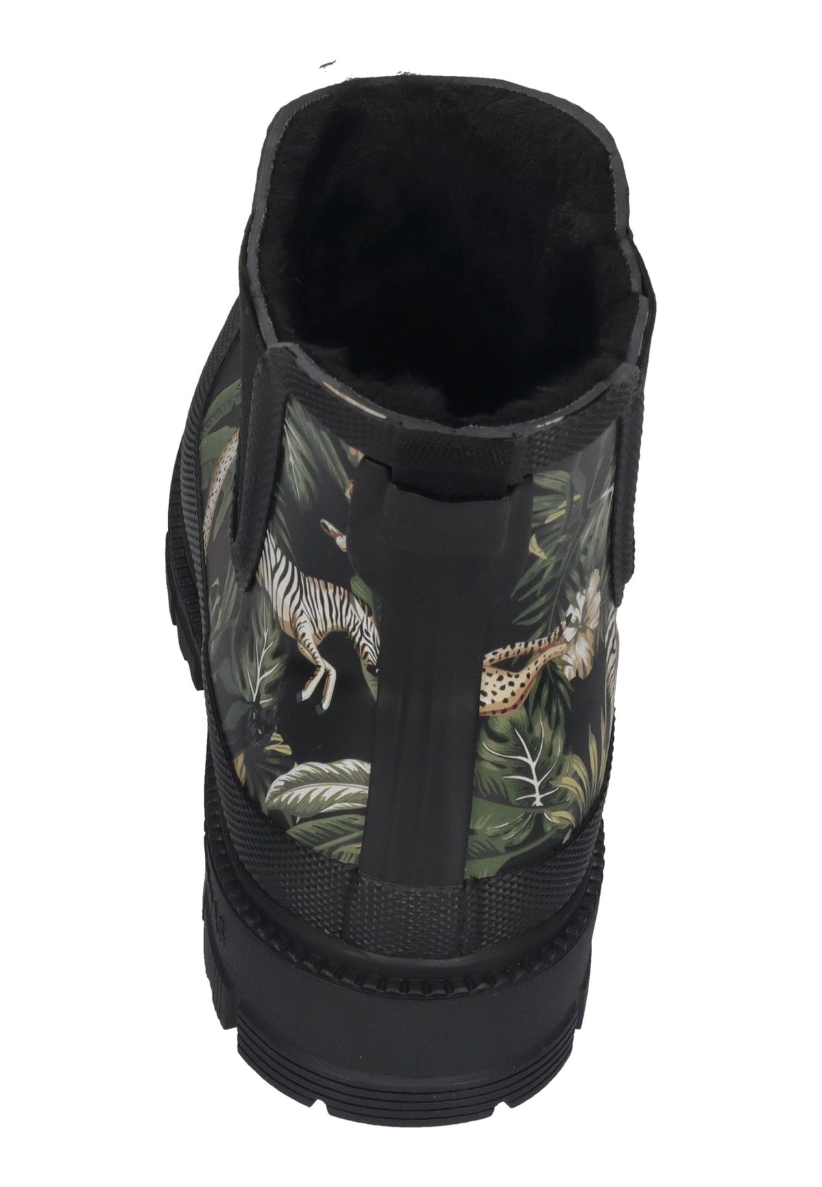VERBENAS Damen Gummistiefel LUA FUR SMOOTH SELVA black