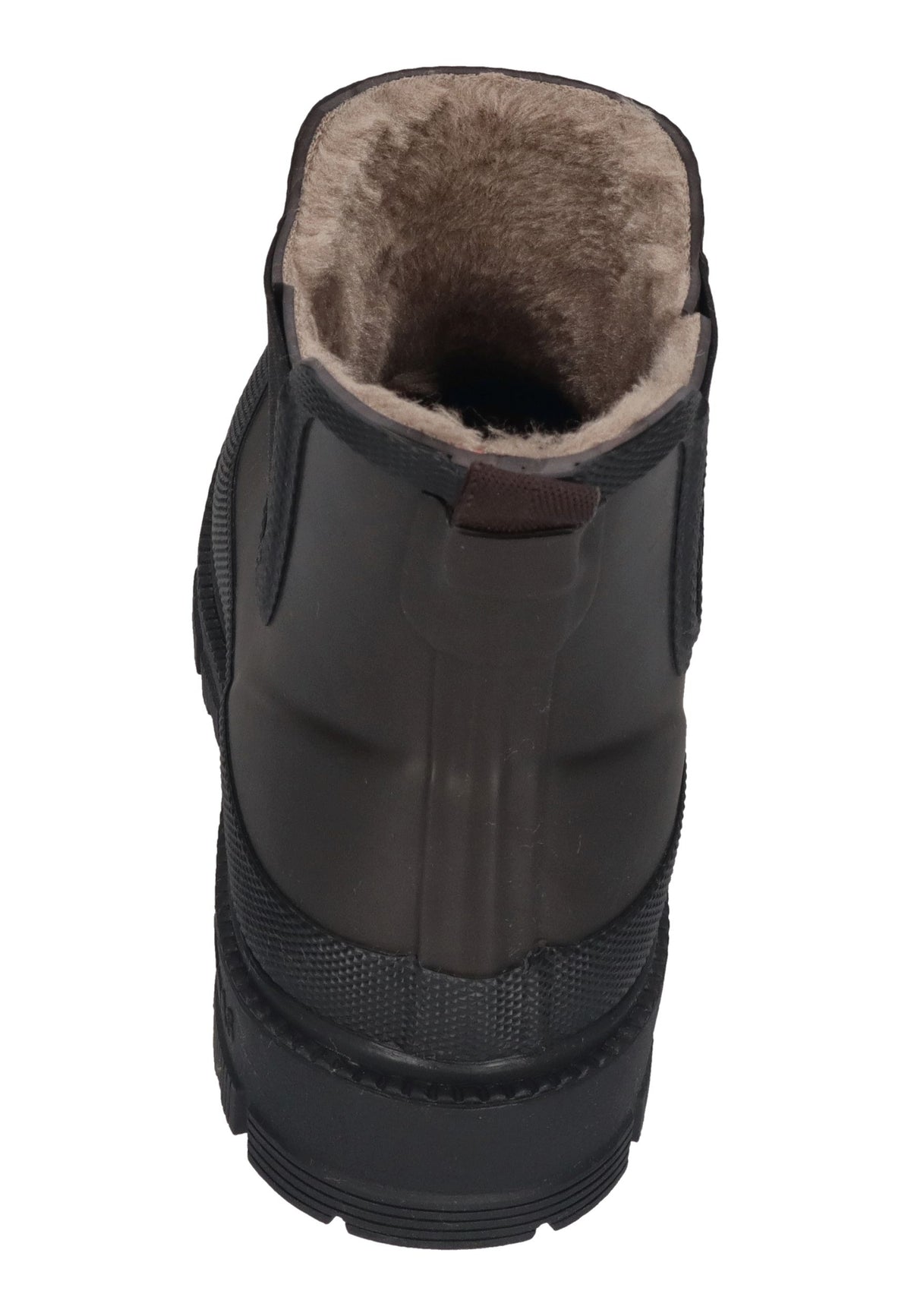 VERBENAS Damen Gummistiefel LUA FUR SMOOTH brown black