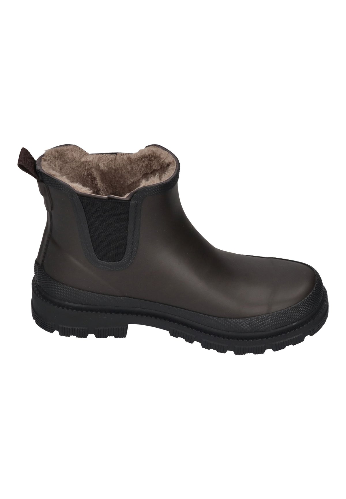 VERBENAS Damen Gummistiefel LUA FUR SMOOTH brown black