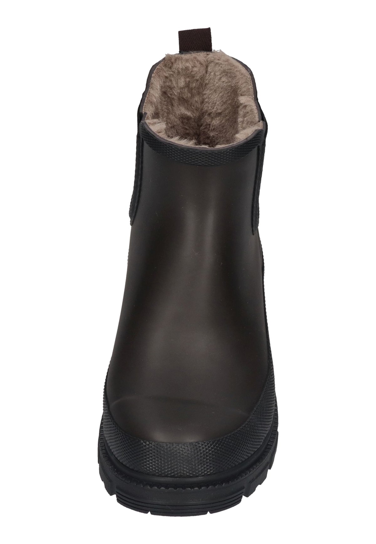 VERBENAS Damen Gummistiefel LUA FUR SMOOTH brown black