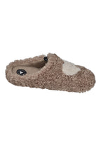 VERBENAS Damen Hausschuhe YORK CURLY VALENTINE camel crudo