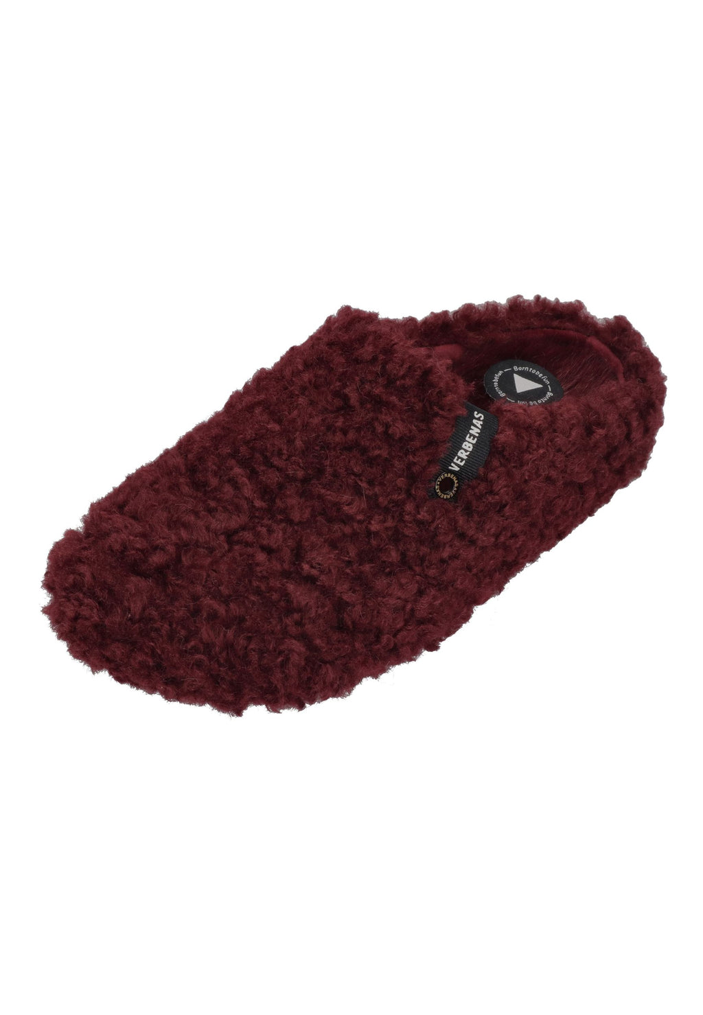 VERBENAS Damen Hausschuhe - YORK CURLY - burdeos