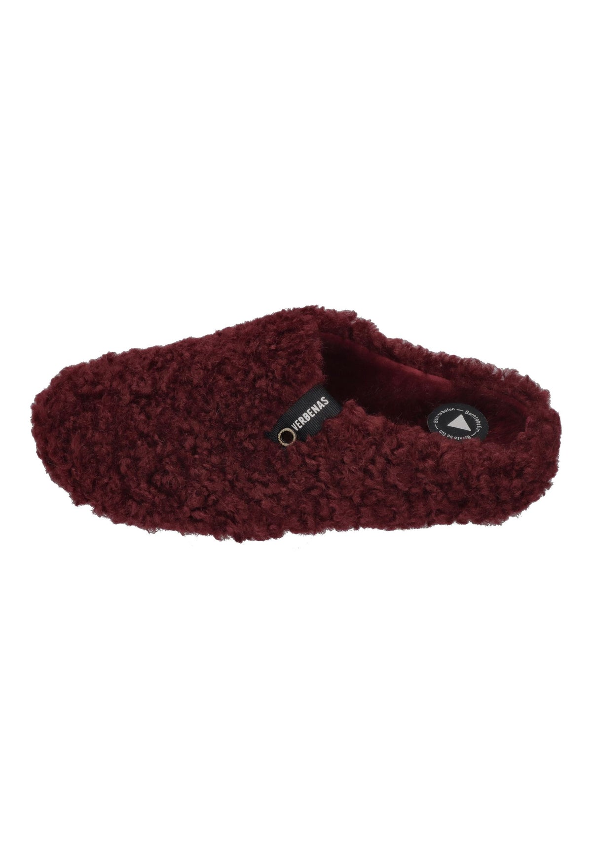 VERBENAS Damen Hausschuhe - YORK CURLY - burdeos