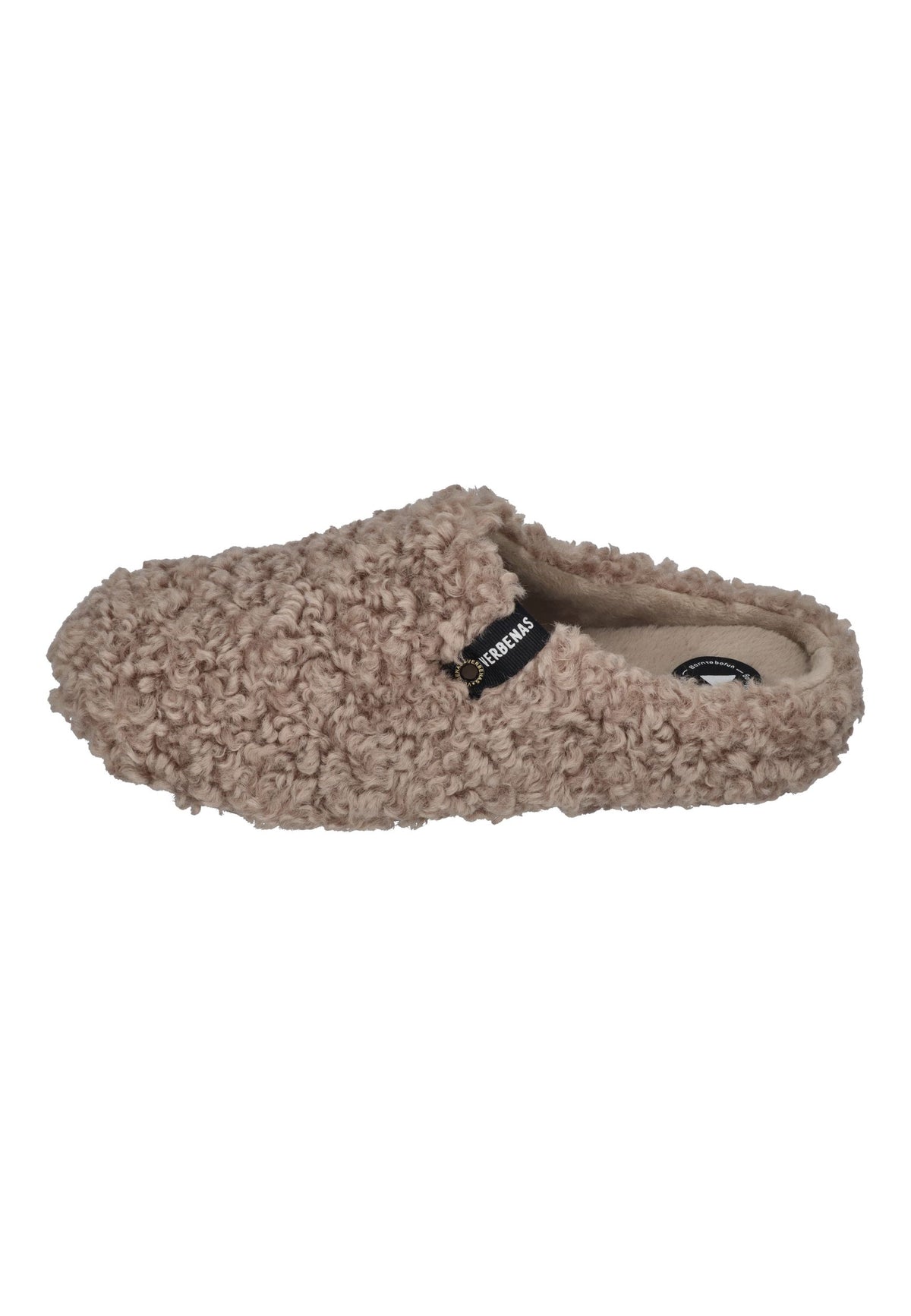 VERBENAS Damen Hausschuhe - YORK CURLY - camel