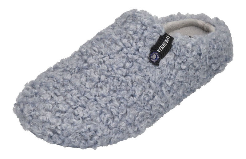 VERBENAS Damen Hausschuhe - YORK CURLY - cielo