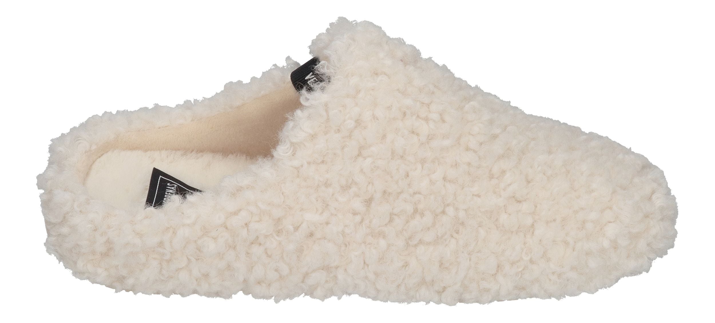 VERBENAS Damen Hausschuhe - YORK CURLY - crudo