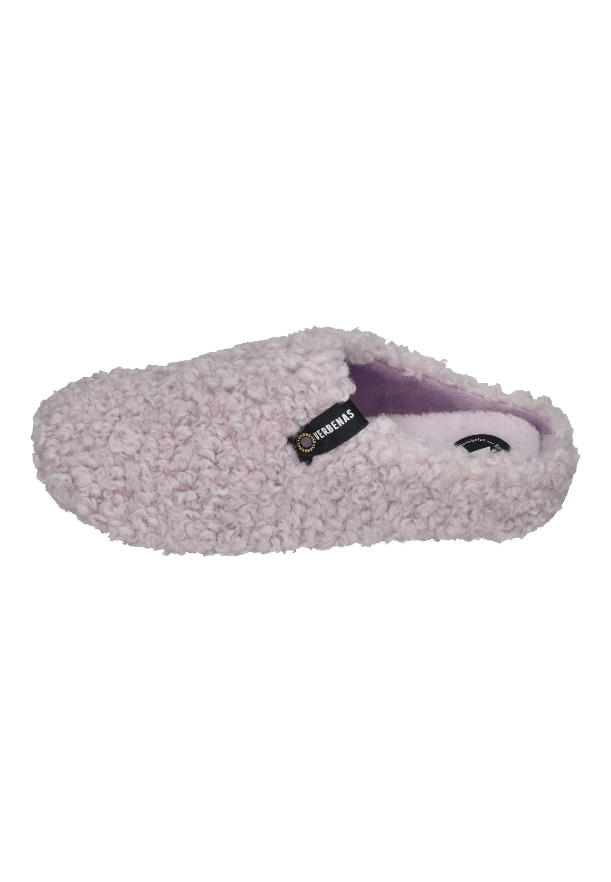 VERBENAS Damen Hausschuhe - YORK CURLY - malva