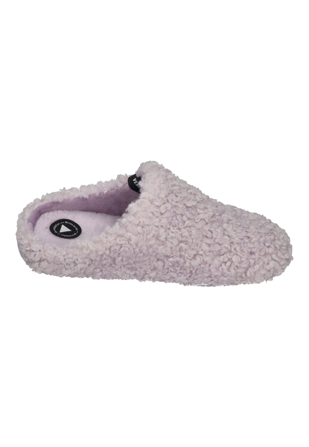 VERBENAS Damen Hausschuhe - YORK CURLY - malva
