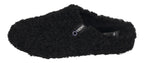 VERBENAS Damen Hausschuhe - YORK CURLY - negro