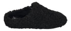 VERBENAS Damen Hausschuhe - YORK CURLY - negro