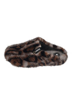 VERBENAS Damen Hausschuhe YORK FELINE gris