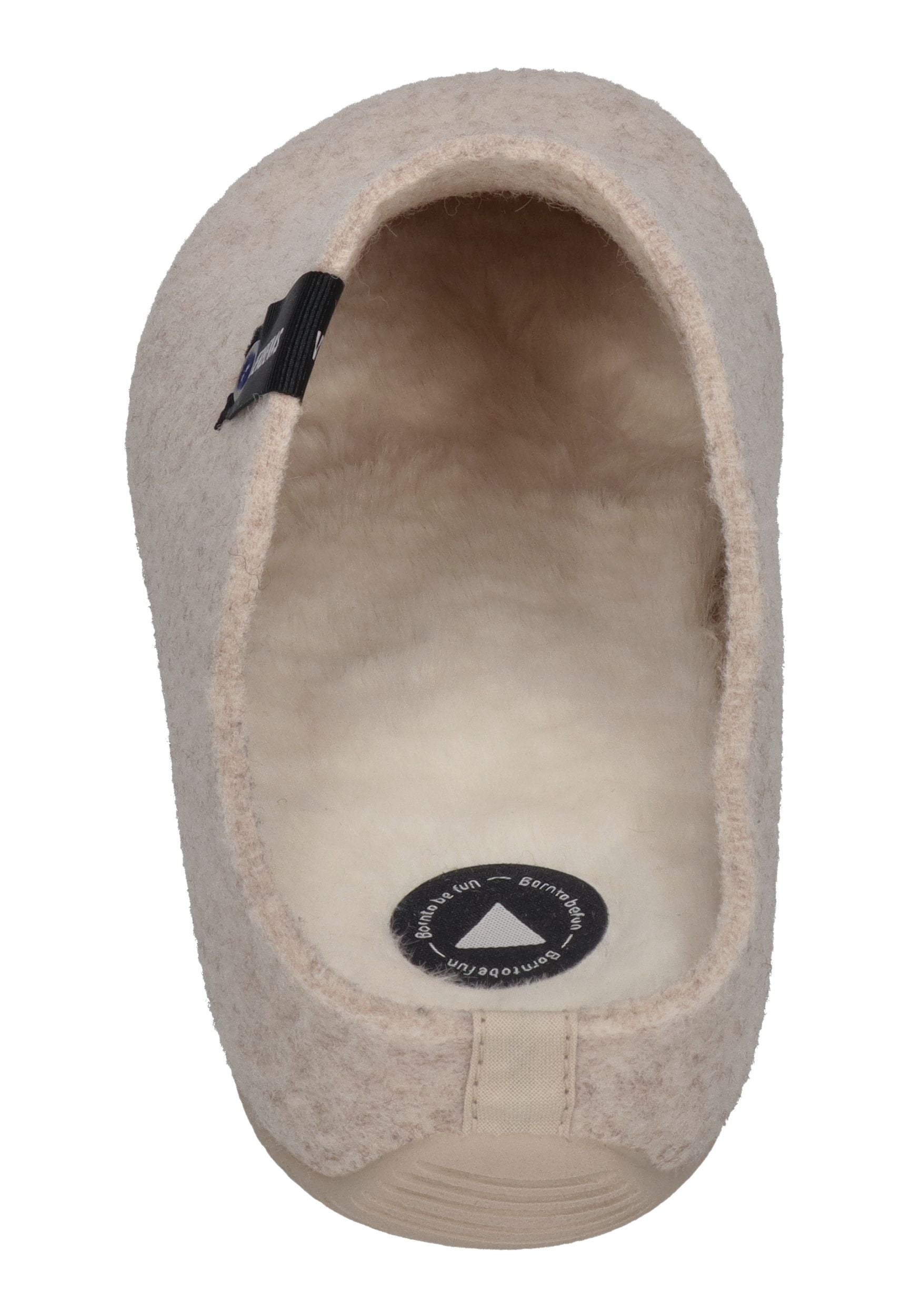 VERBENAS Damen Hausschuhe - YORK FIELTRO PET - crudo