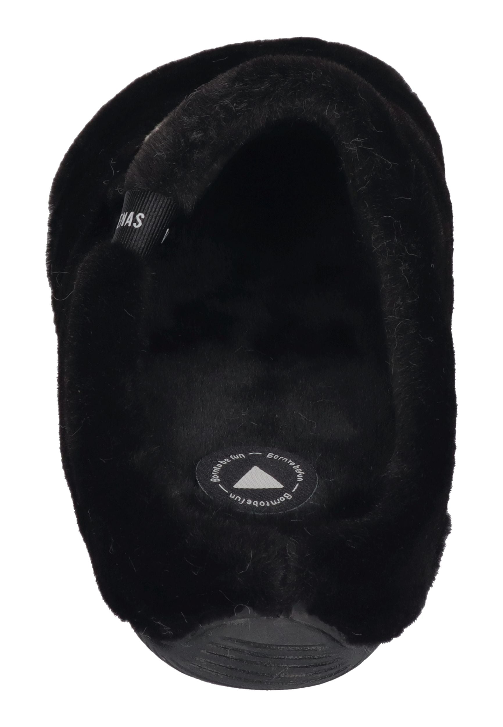 VERBENAS Damen Hausschuhe - YORK GROSETO VALENTINE negro beige