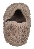 VERBENAS Damen Hausschuhe YUK CURLY camel