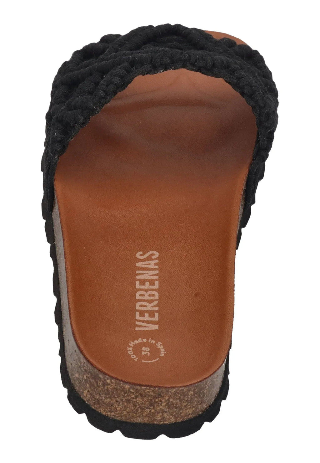 VERBENAS Damen Pantoletten RAGA KNOTS negro