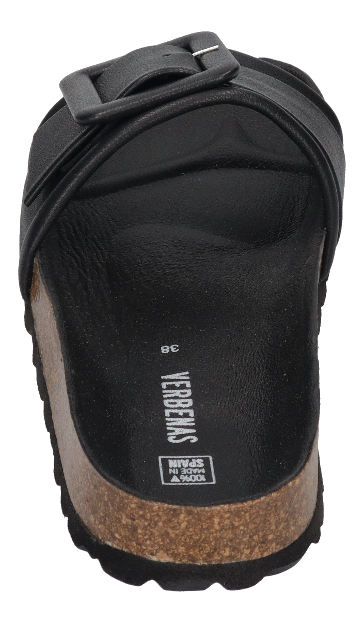 VERBENAS Damen Pantoletten - REIKO ECOBRUSH - negro