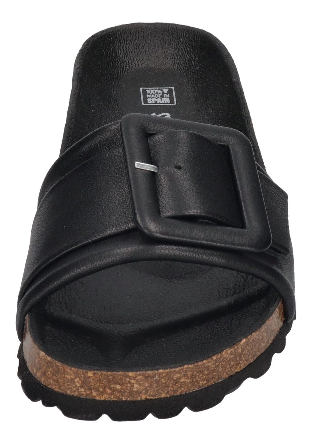 VERBENAS Damen Pantoletten - REIKO ECOBRUSH - negro