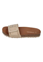 VERBENAS Damen Pantoletten REIKO velour crudo