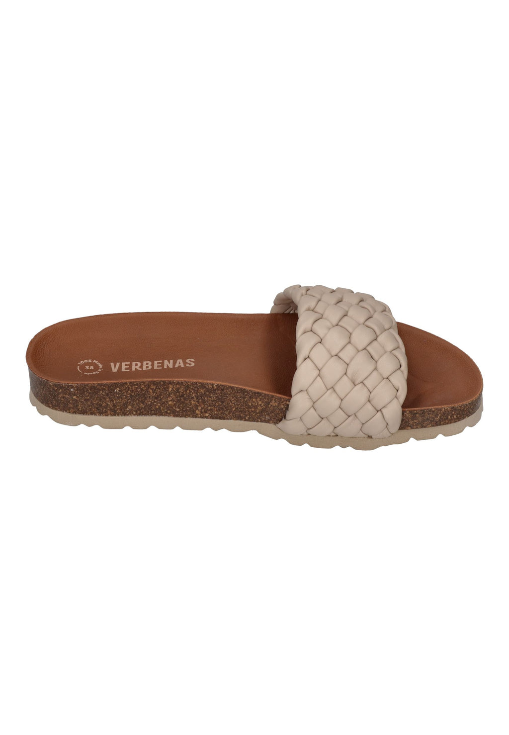 VERBENAS Damen Pantoletten RICA trenza soft arena