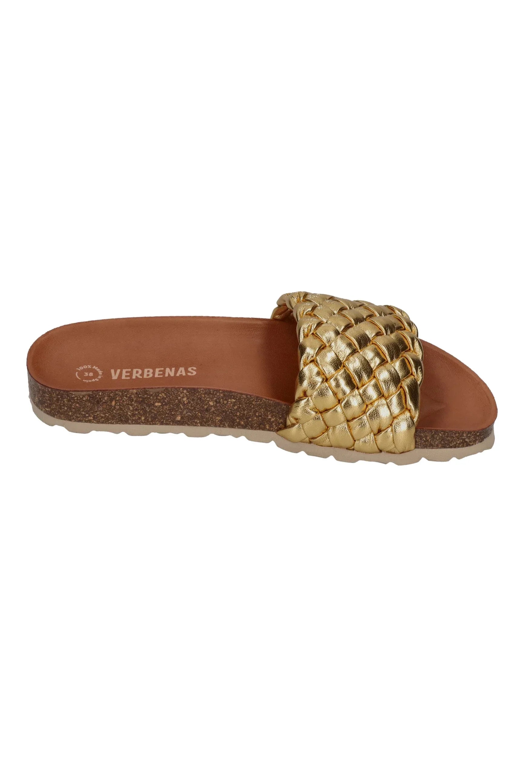 Verbenas - RICA trenza soft metal | Pantoletten | Nur bei shoedeal.de, deinem Onlineshop für Schuhe mit Stil. – Bild 4