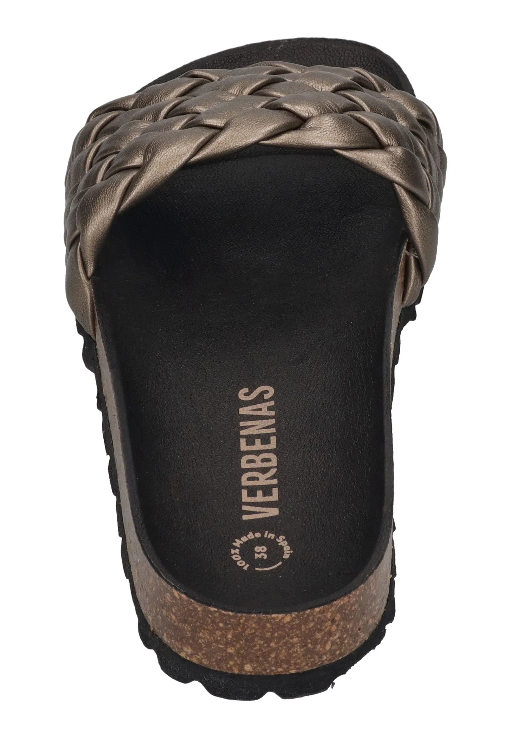 Verbenas - RICA trenza soft metal | Pantoletten | Nur bei shoedeal.de, deinem Onlineshop für Schuhe mit Stil. – Bild 5