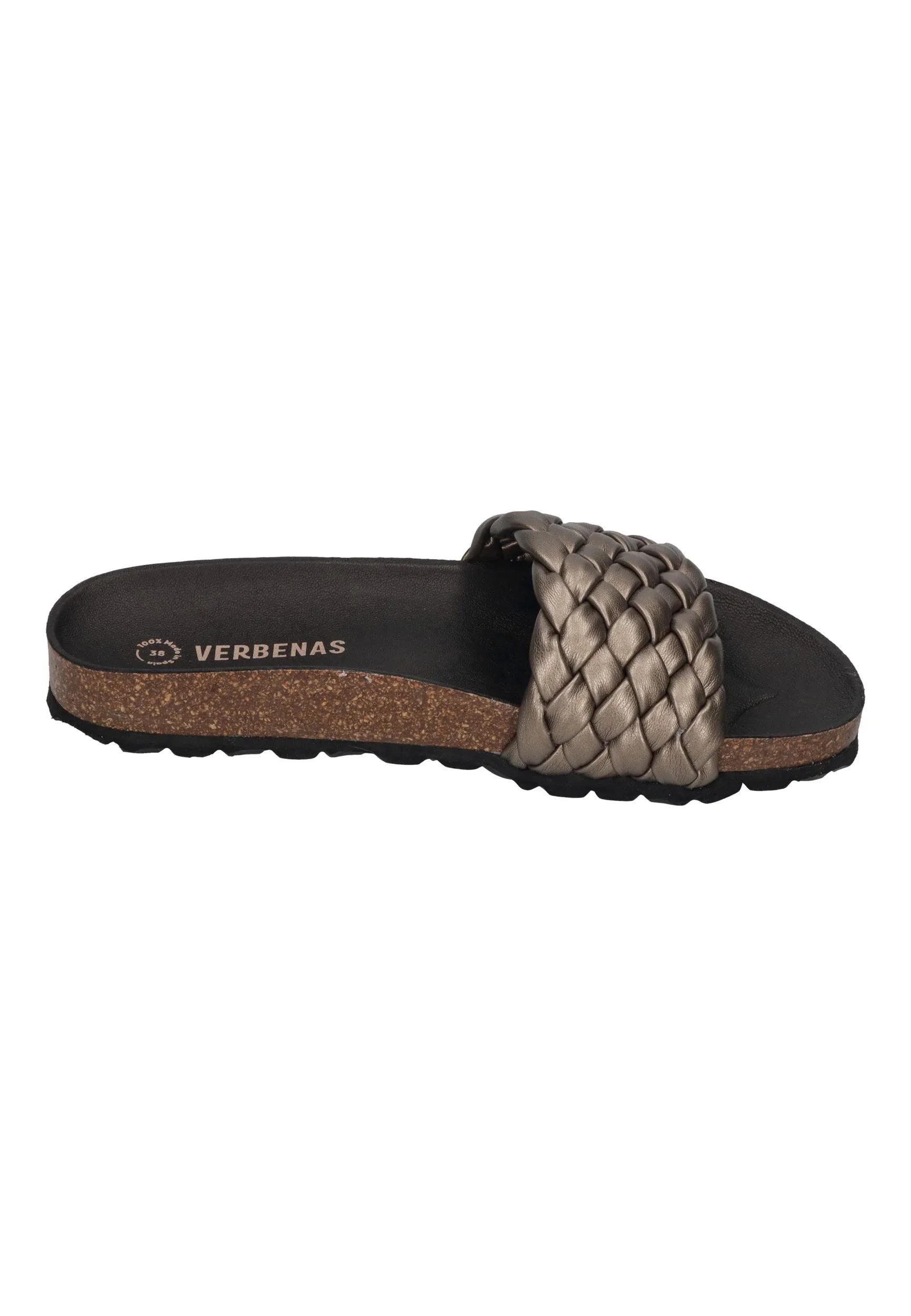 Verbenas - RICA trenza soft metal | Pantoletten | Nur bei shoedeal.de, deinem Onlineshop für Schuhe mit Stil. – Bild 4