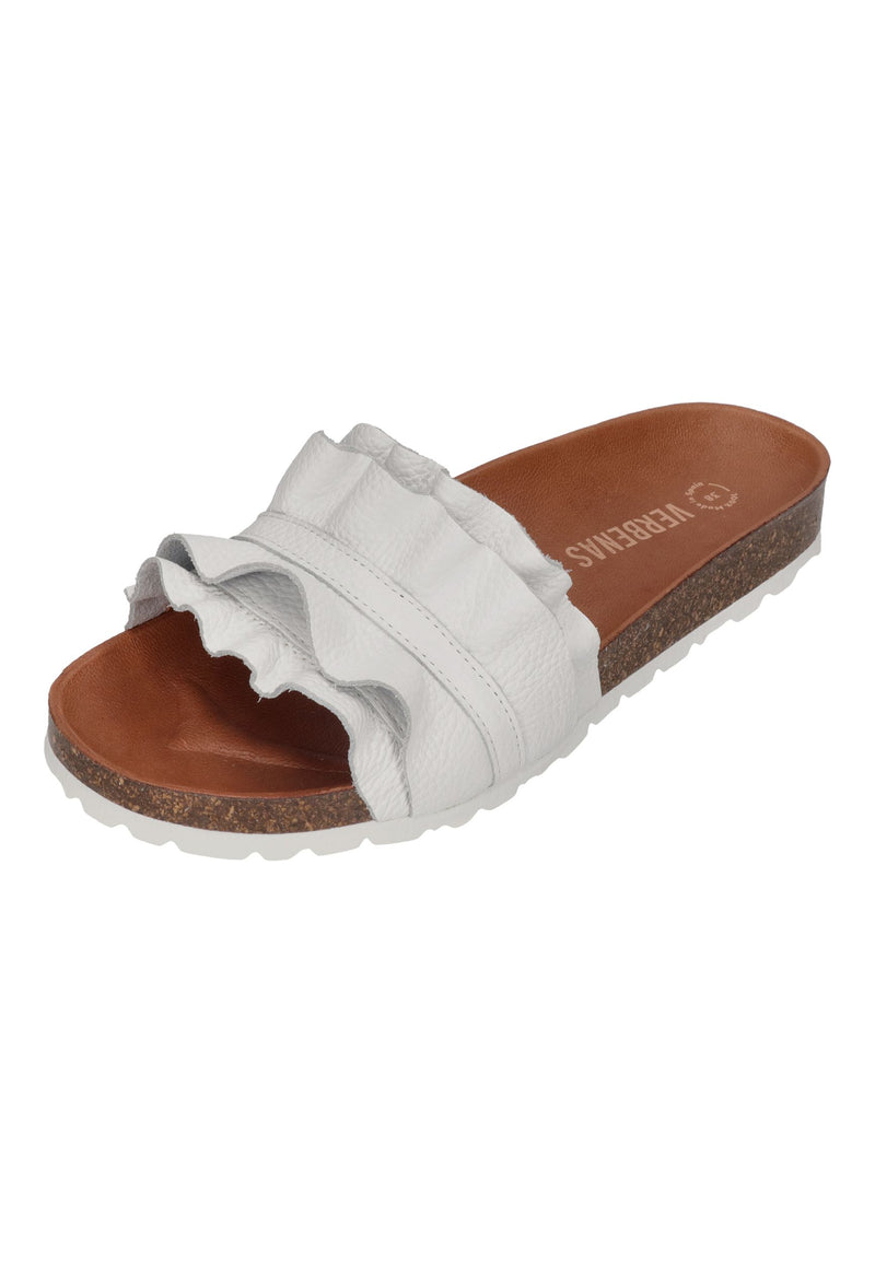 VERBENAS Damen Pantoletten ROCIO nucleo volante blanco