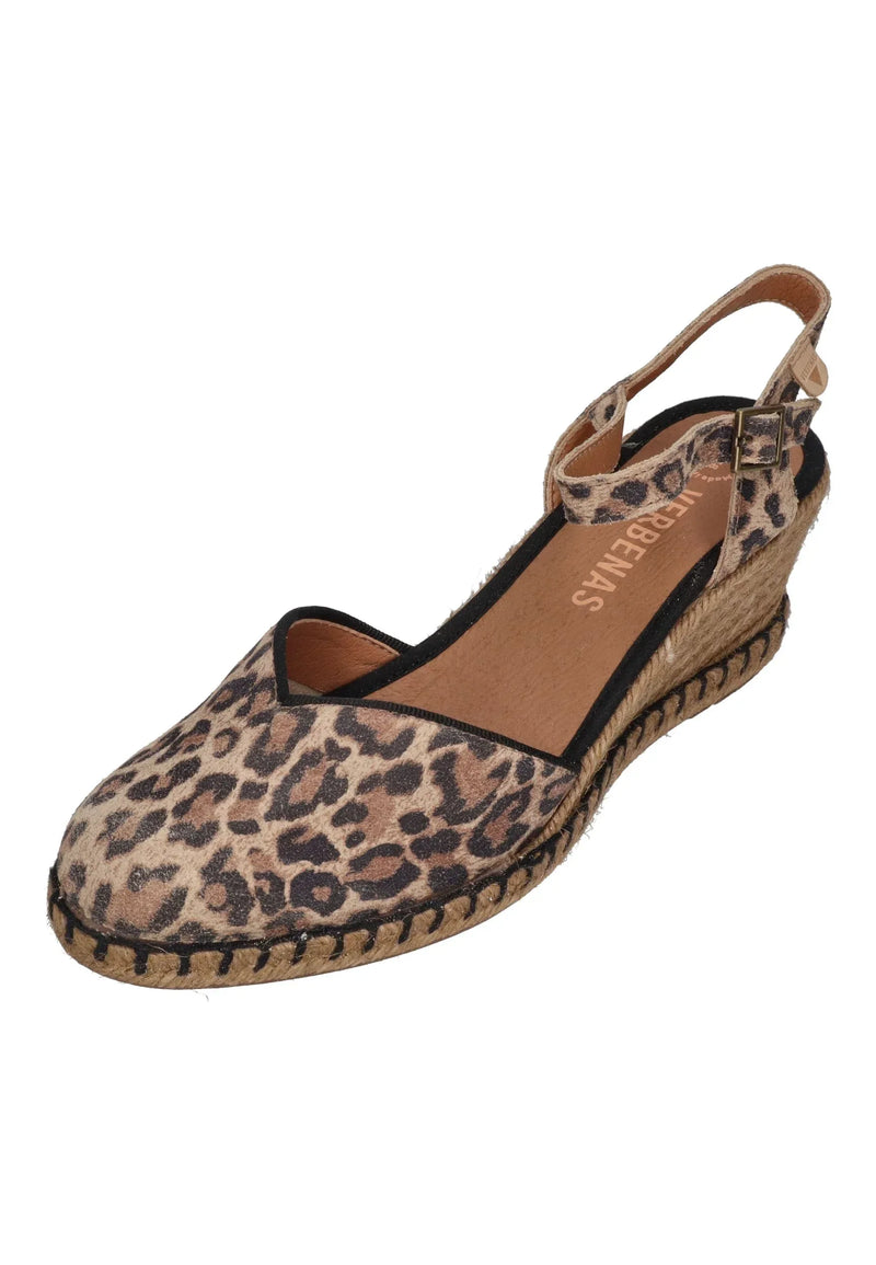 VERBENAS Damen Sandalette MAGGIE leo camel