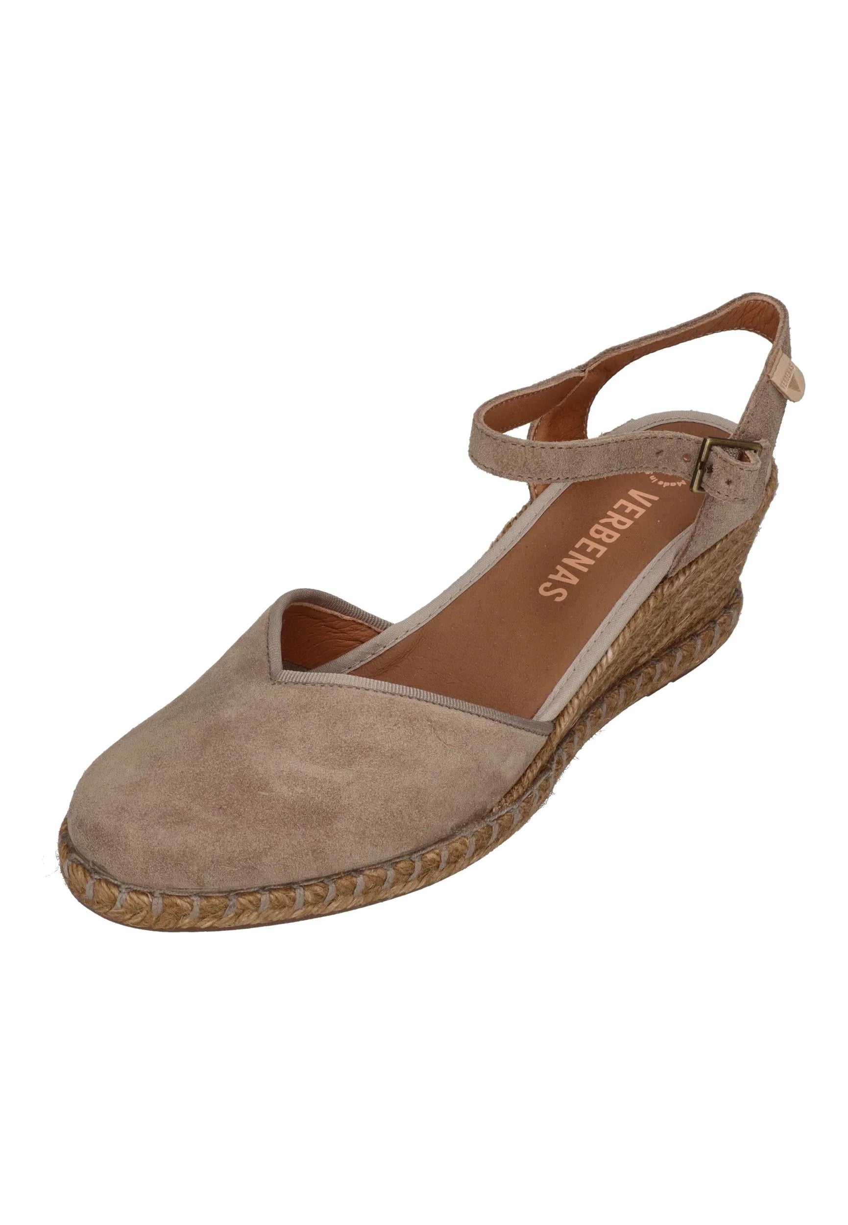 VERBENAS Damen Sandalette MAGGIE serraje tan piedra
