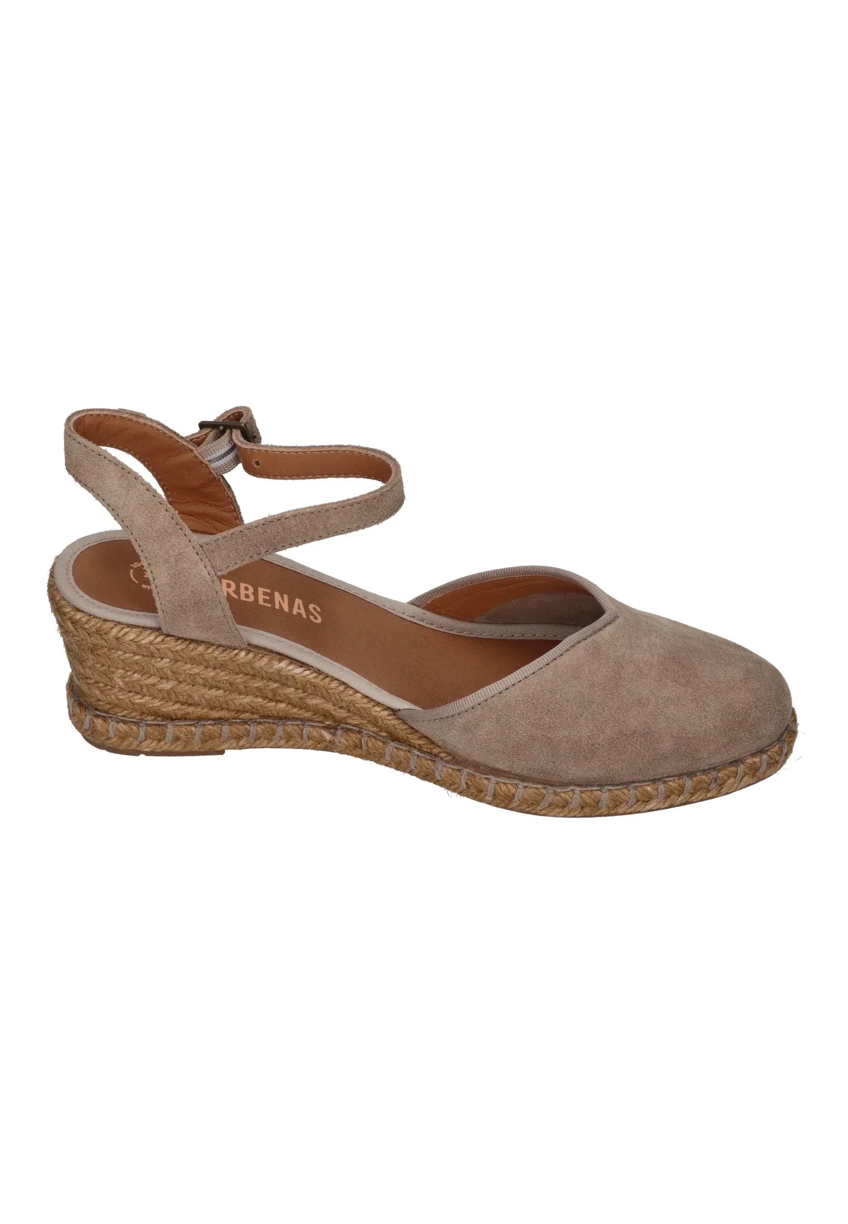 VERBENAS Damen Sandalette MAGGIE serraje tan piedra