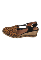 VERBENAS Damen Sandalette MAIKA leo serraje bronze negro