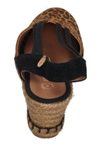 VERBENAS Damen Sandalette MAIKA leo serraje bronze negro