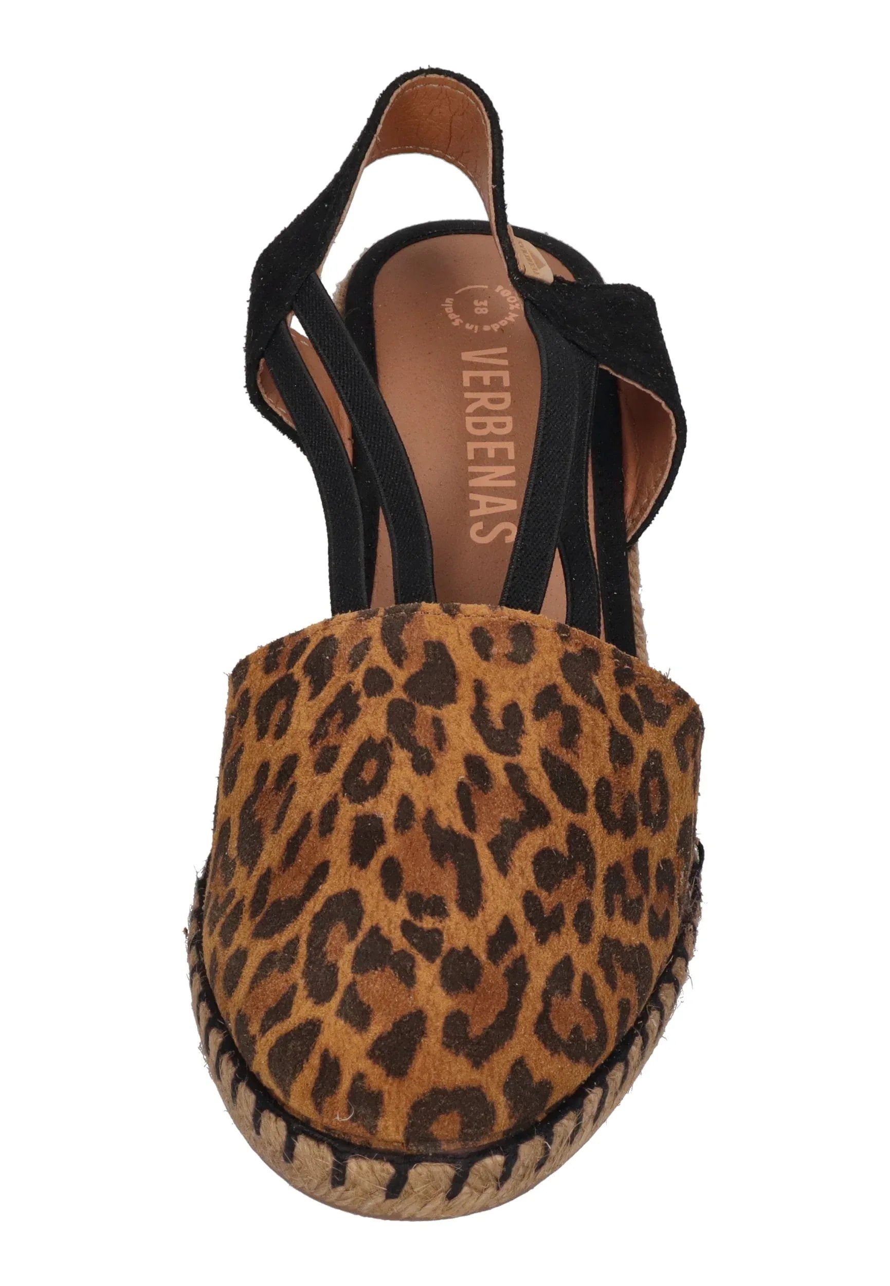 VERBENAS Damen Sandalette MAIKA leo serraje bronze negro