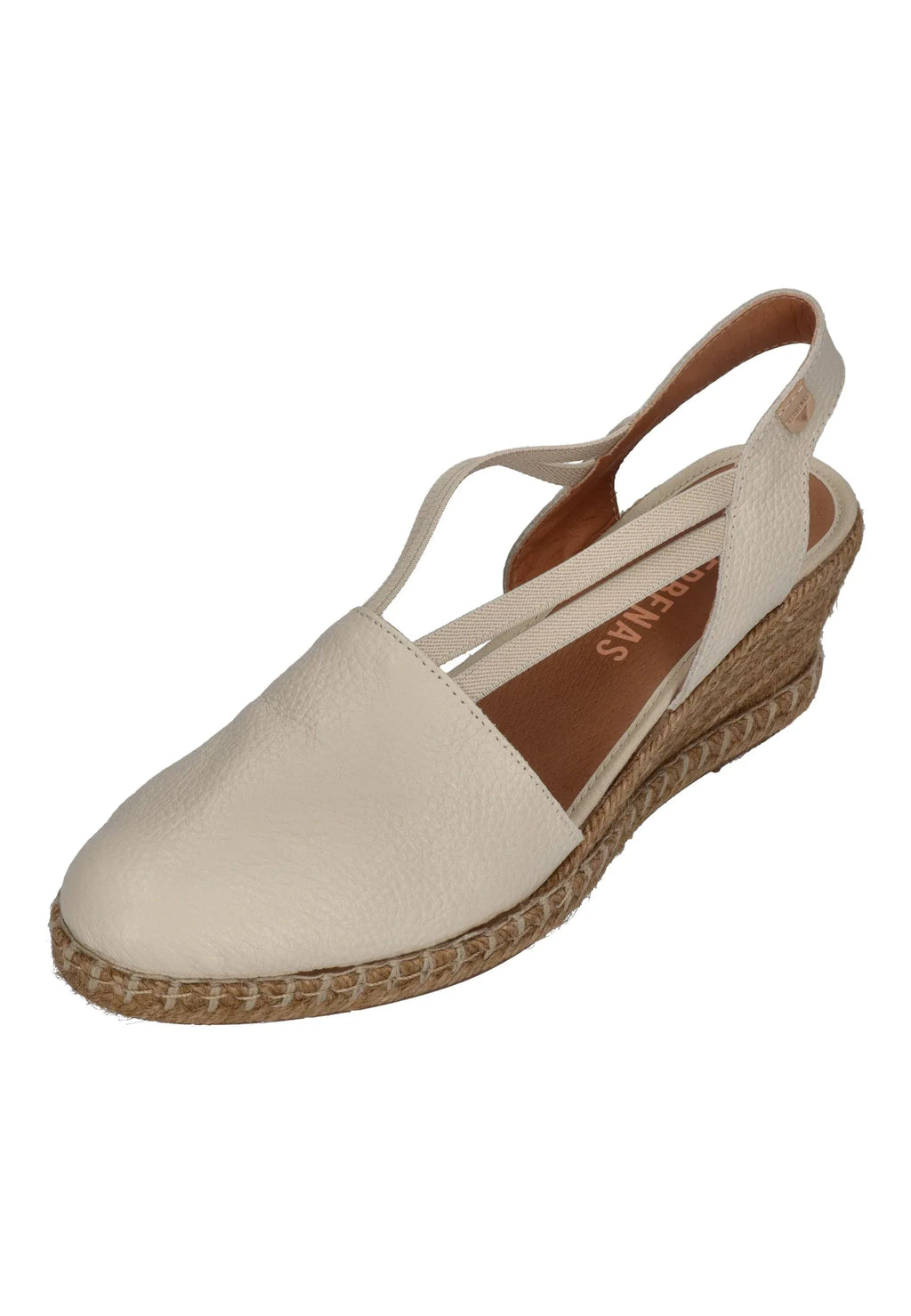 VERBENAS Damen Sandalette MAIKA serraje tan crudo